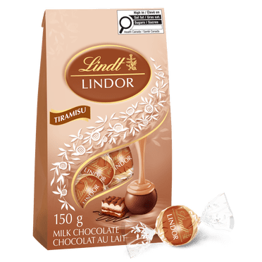 Lindt LINDOR Tiramisu Truffles Bag, 150g