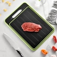 thumbnail image 3 of Hearth & Gear 4 In 1 Defrosting Board Melt Defrosting Board Defrosting Board 8.27x12.24 Inch Defrosting Tray Double As Cutting Board With Grater Sharpener Double Chopping Board Cooker Hood Extractor, 3 of 6