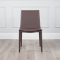 thumbnail image 2 of Hilton Chaise Latérale Moderne en Cuir et Métal - Qualité Commerciale, 2 of 3