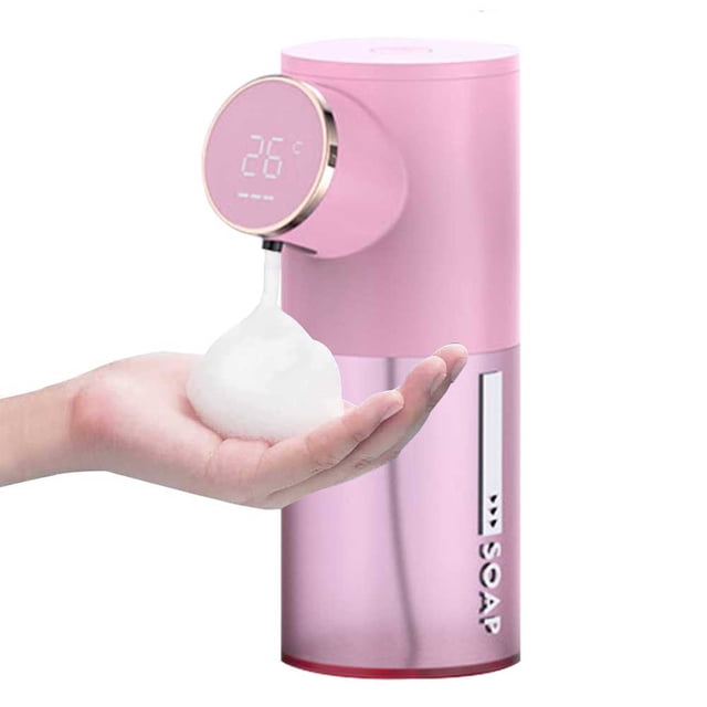 Soap Dispenser, Automatic Foaming Dispenser, 320ml Rechargeable and Touchless Hand Sanitizer Dispenser with Motion Sensor Waterproof for Kitchen Bathroom Hotel Restaurant