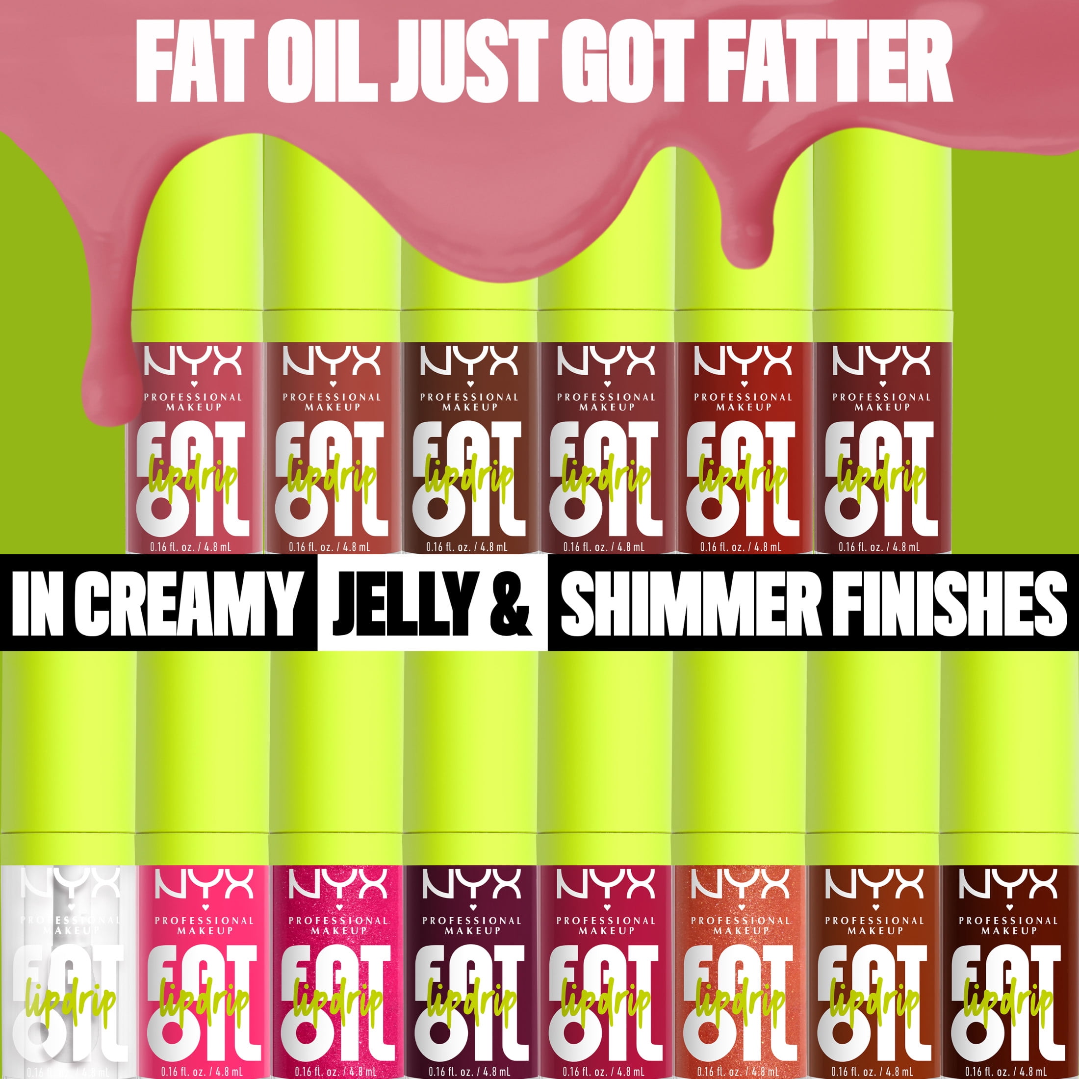 NYX Professional Makeup Fat Oil Lip Drip - Livin' The Cream