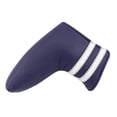 thumbnail image 1 of pitrice Housse de Putter à Lame de Golf, Tête de Golf Magnétique, Housse Blanche de Golf pour Protection, Putter de Club, Bleu Foncé 14x13 cm, 1 of 6
