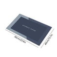 thumbnail image 3 of Diatomaceous Earth Bath Mat 16x24IN Super Absorbent Fast Drying Non-Slip Rubber Backing Washable Shower Floor Rug for Bathtub, 3 of 9