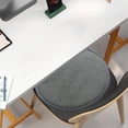 thumbnail image 4 of Aodebiao Solid Wood Round Stool Chair Cushion – Memory Foam Enhanced Ergonomic Design, Flock Material Multi-Purpose Floor Cushion for Home & Office (1-Pack), 4 of 6