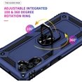 thumbnail image 2 of [PST] Samsung Galaxy A54 5G Kickstand Rotating Ring Case, Heavy Duty Hybrid Shock Absorption Rugged Hard Phone Case Cover, 2 of 5