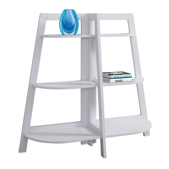 Monarch Specialties Inc Monarch Specialties White Bookcase
