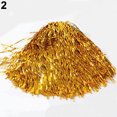 thumbnail image 1 of Trayknick 1Pc Metallic Cheerleader Cheer Cheerleading Dance Party Team Match Sports Pom Poms, 1 of 13