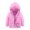 Rose, variante sur aohooy Manteau d'Hiver pour Enfants, Veste Matelassée pour Filles, Manteaux d'Hiver Chauds pour Bébé, Manteaux d'Hiver Brillants et Compressibles pour Garçons, pour l'École et les Activités Extérieures, Rose Vif, 3-4 Ans