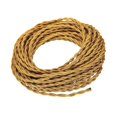 thumbnail image 2 of MERIGLARE Pendant Light Cord Decoration Retro 5M with Hemp Rope DIY Lighting Fixture Cable gold, 2 of 9