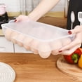 thumbnail image 3 of Jusqu'à 65 % de Réduction sur les Gadgets de Cuisine Boîte de Rangement pour Ufs pour Réfrigérateur avec Poignée Supporte jusqu'à 18 Ufs Organisateurs et Rangement de Cuisine, 3 of 5