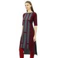 thumbnail image 4 of Phagun Tunique de Créatrice en Coton Indien pour Femme, Ourlet Asymétrique, Kurti, Tenue Décontractée, Kurta, 4 of 8