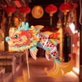 thumbnail image 4 of DIY Lantern Handmade Material Package Ornament for Holiday Hotel Office A, 4 of 8
