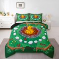 thumbnail image 2 of Erosebridal Wood Bedding Queen Comforter Set, Jungle Botanical Down Comforter, Camping Decor, Reversible 3 Pieces, 2 of 7