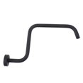 thumbnail image 1 of Shower Head Extension Arm, Stainless Steel S Shape Shower Arm with Flange, In Wall Installation Extension Shower Arm Shower Head Riser Pipe Shower Arm Extender for Bathroom, 1 of 7
