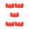 thumbnail image 3 of Transemion for Visor Peak 5-Snap Open Face Spare Parts Replaces Red Type A 5Set, 3 of 6