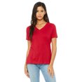 thumbnail image 1 of Bella + Canvas Ladies' Relaxed Jersey V-Neck T-Shirt, 1 of 1