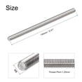 thumbnail image 3 of Unique Bargains M8 x 140mm 304 Stainless Steel Fully Threaded Rod Right Hand Threads 12 Pack, 3 of 4