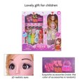 thumbnail image 5 of Jeux d'Habillage pour Poupée Poupée 3D Multi-Articulations Garde-Robe pour la Journée des Enfants Design Mode Ensemble avec Boîte Cadeau Jouets pour Fille, 5 of 5