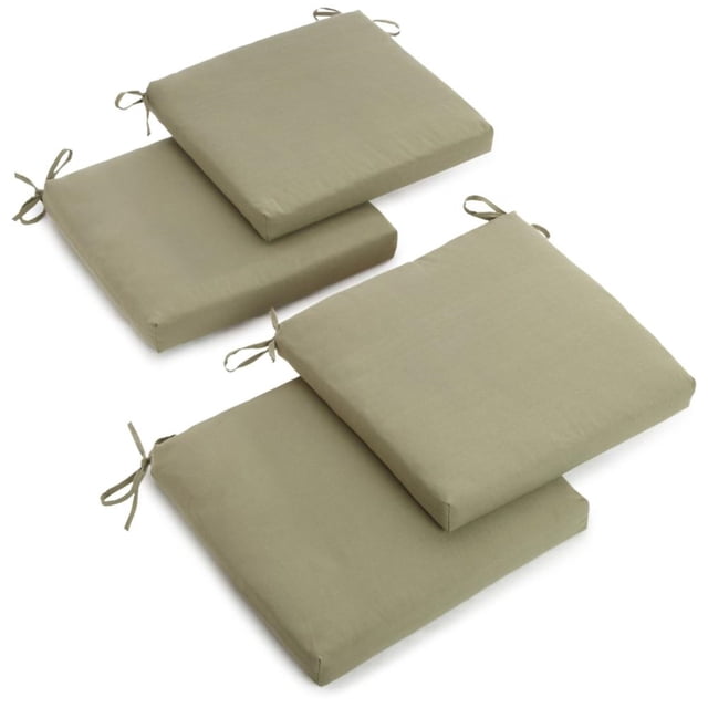 Coussin de Chaise en Sergé de 20 Po sur 19 Po (Ensemble de Quatre)