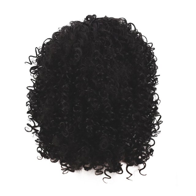 Peruvian Curly Human Hair Wig Glueless Lace Front Human Hair