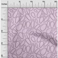 thumbnail image 2 of oneOone Silk Tabby Light Pink Fabric Abstract Circle Fabric For Sewing Printed Craft Fabric By The Yard 42 Inch Wide, 2 of 4