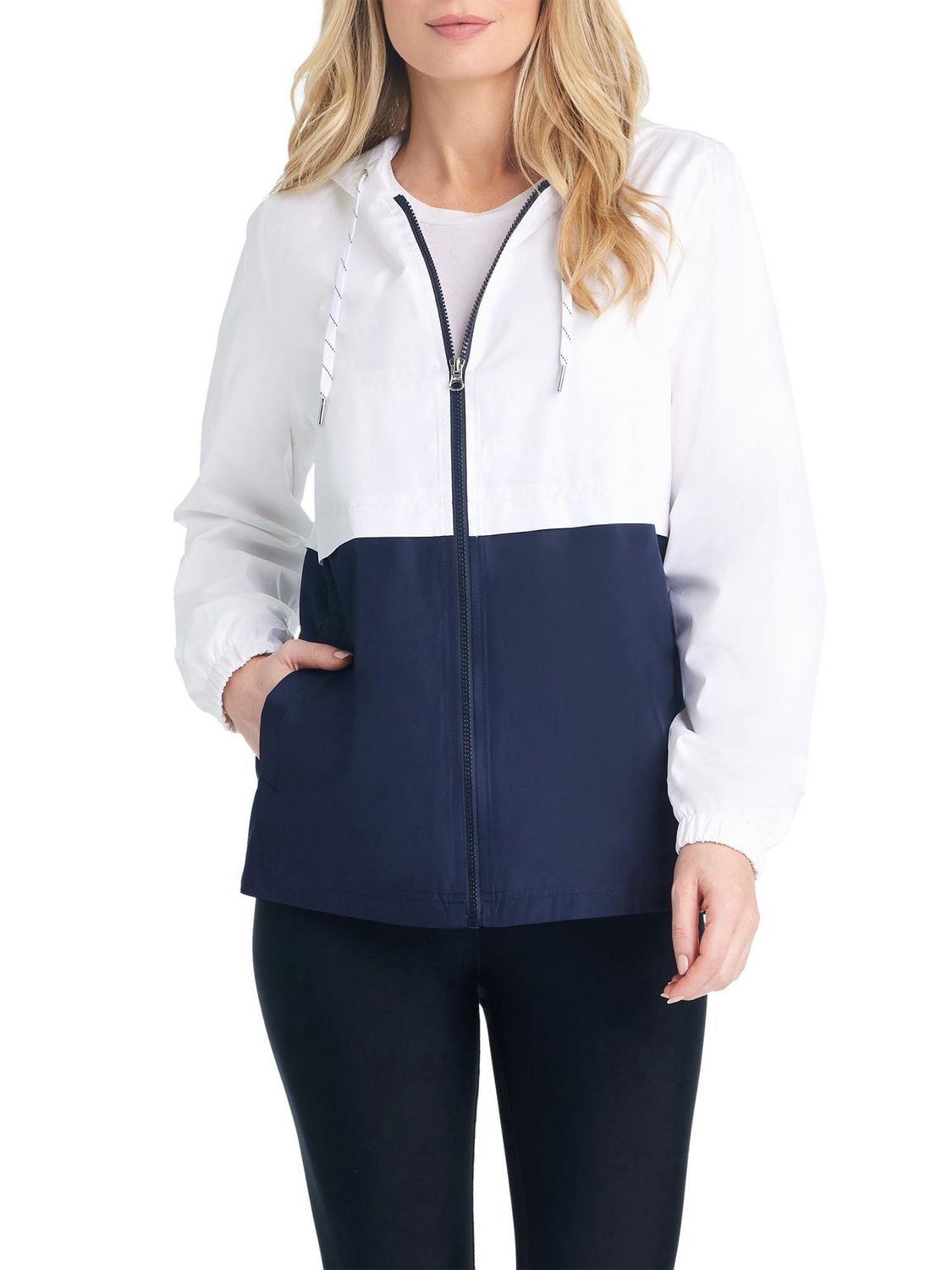 Details Women's Color Block Windbreaker