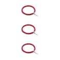 thumbnail image 4 of Baohd Stylish And Comfortable Beaded Bracelets For Wear Gift Cross Pendant Bracelets red 3Set, 4 of 6
