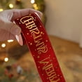 thumbnail image 1 of Amzcrzy Decorative Ribbons Christmas Ribbon Decoration Pendant Diy Christmas Supplies Ribbon Christmas Tree Decorations Props Hanging Decorations Christmas Decorations Halloween Decorations, 1 of 6