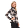 thumbnail image 4 of Iyla Women's Hacci Plaid Shirt, 4 of 6