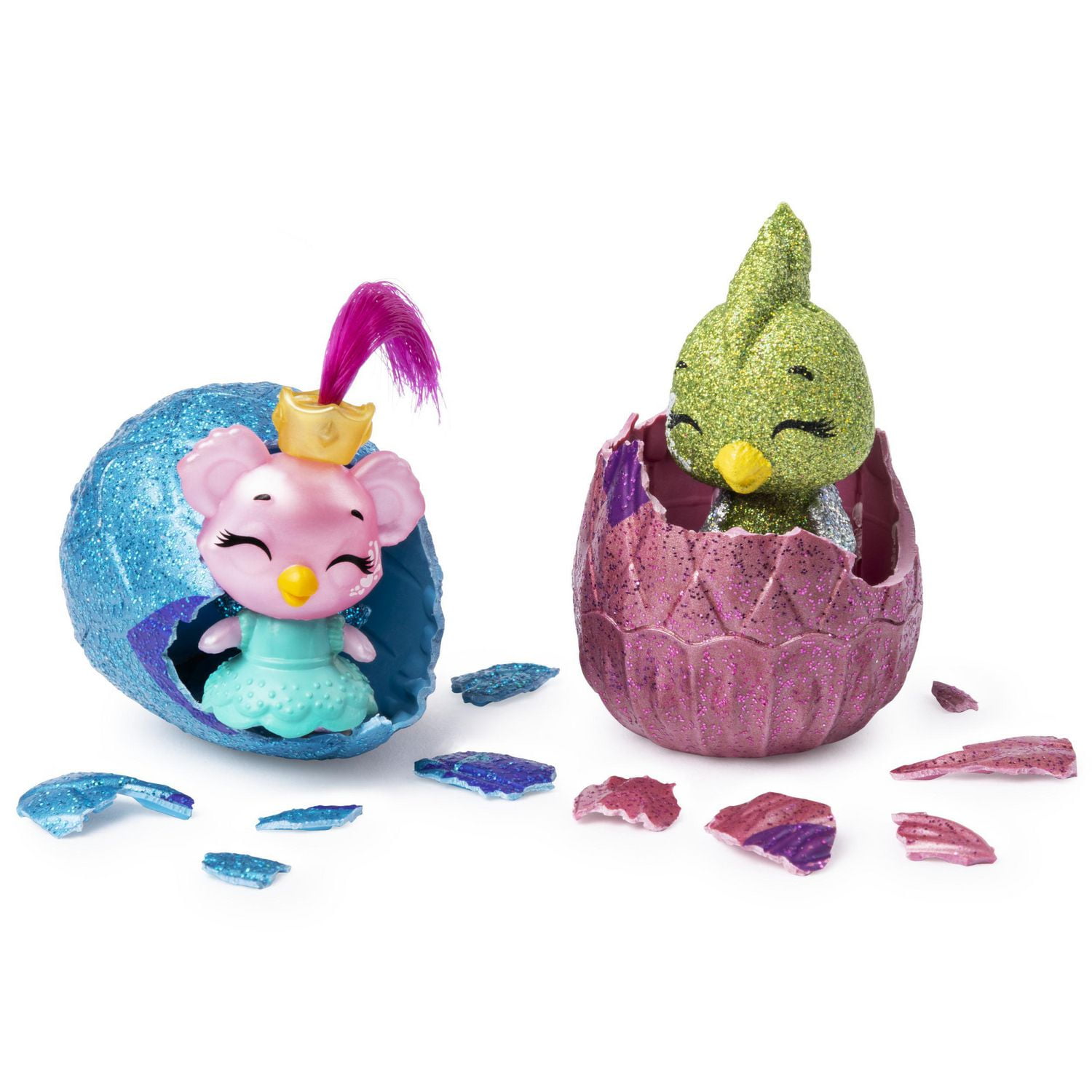 Hatchimals CollEGGtibles, Pack de 2 Famille royale avec un trône et 2 accessoires, pour les enfants à partir de 5 ans