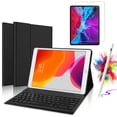 thumbnail image 1 of Keyboard Case With Screen protector With Stylus Pen for iPad Mini 7/6, iPad Mini 6th 7th Gen Generation Backlight Wireless Keyboard Smart Protective Folio Stand Cover, 1 of 5