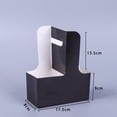 thumbnail image 4 of Disposable Coffee Cup – /Double Cup Handle Tray For Takeout Kraft Paper Drink Holder For Coffee Tea Tea, 4 of 8
