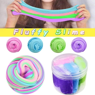 Slime Doux Non Collant, Surprise Slime et Cadeaux de Fête Slime pour Filles Garçons, Garnitures de Panier d'Oeufs de Pâques