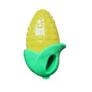 Corn-shaped Dog Chew Toy Dog Teething Toy Cute Corn Carrot Eggplant Bite-resistant Chew Toy Soft Vegetable Toy for Exercise for Small for Teeth