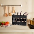 thumbnail image 4 of Straw Organizer Rack With Holes For Reusable Straw Storage In Kitchen Cabinets And Workbenches, 4 of 4