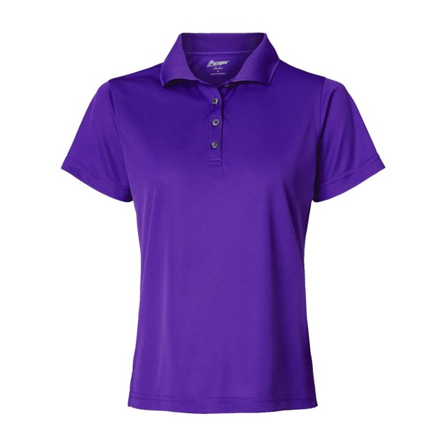 Paragon Polo en Maille Mini de Performance Saratoga pour Femmes, m, Violet