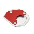 thumbnail image 2 of Side Stand Extension Pad, Wear Resistant Kickstand Enlarger Aluminium Alloy Red High Strength Secure Support  Replacement For  660 2021+ For Motorcycle, 2 of 8