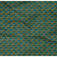 thumbnail image 4 of oneOone Organic Cotton Poplin Twill Fabric Paisley Block Print Sewing Fabric BTY 42 Inch Wide, 4 of 4