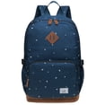 thumbnail image 1 of KAUKKO Stylish Oxford Fabric Backpack Travel Rucksack lightweight Hiking Bag Satchel, 1 of 5