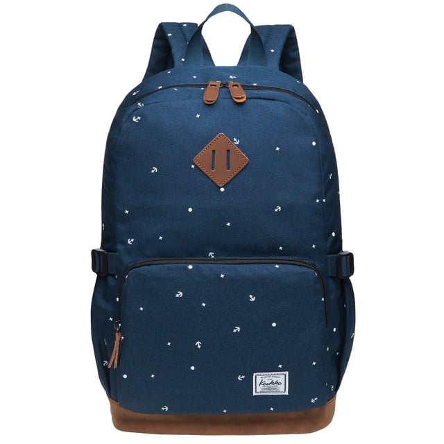 KAUKKO Stylish Oxford Fabric Backpack Travel Rucksack lightweight Hiking Bag Satchel