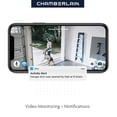 thumbnail image 4 of CHAMBERLAIN B4643T Secure View Garage Door Opener w/ LED Lights and Camera, 4 of 6