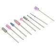thumbnail image 4 of ANGGREK Nail Drill Bit Set, Manicure Tool, 9Pcs For Nail Salon Personal Manicure, 4 of 8