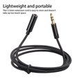 thumbnail image 2 of QualitChoice Laptop Portable Audio Extension Cable MP3 Player 3.5mm Male to Female Adapter Converter Accessories Replacing Parts 3 Meters 1Set, 2 of 6