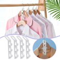 thumbnail image 4 of TIELUTT Clothes Hanger Connector Hooks 2024 Space Saving Hanger Extender Budding Store Storage Bags Fabric Boxes for Storage Closet with Lid Container Store Storage Baby Cloth Organizer Storage, 4 of 7