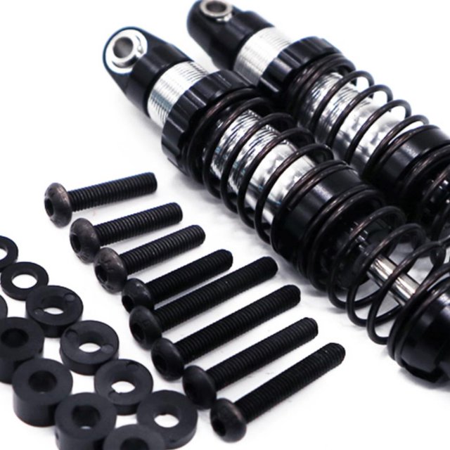 Baohd RCGOFOLLOW Amortisseur avant Arrière en Alliage d'Aluminium Résistant à l'Usure pour 1/10 RGT TYPE7