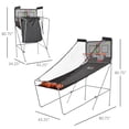 thumbnail image 3 of Jeu de basket-ball Arcade Double Shot Homcom, 3 of 10