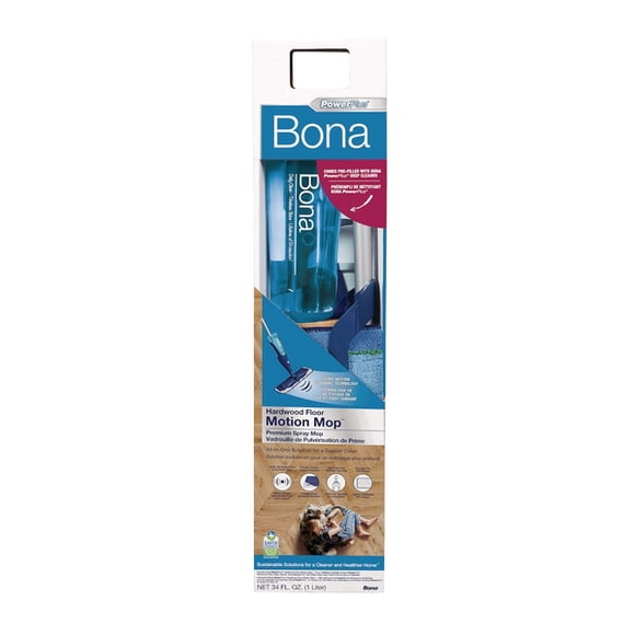 Bona Vadrouille pour Plancher de Bois Franc Motion Vadrouille à Vaporisateur de Qualité Supérieure
