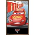 thumbnail image 1 of Disney Pixar Cars 3 - Lightning Wall Poster, 22.375" x 34" Framed, 1 of 4