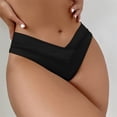 thumbnail image 3 of Women's V Cut High Waisted Swim Bottom Hipster High Cut Bikini Swimsuit Bottom, 3 of 6