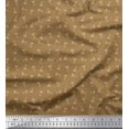 thumbnail image 1 of Soimoi Poly Georgette Fabric Dot & Glass Shirting Decor Fabric Printed Yard 42 Inch Wide, 1 of 3